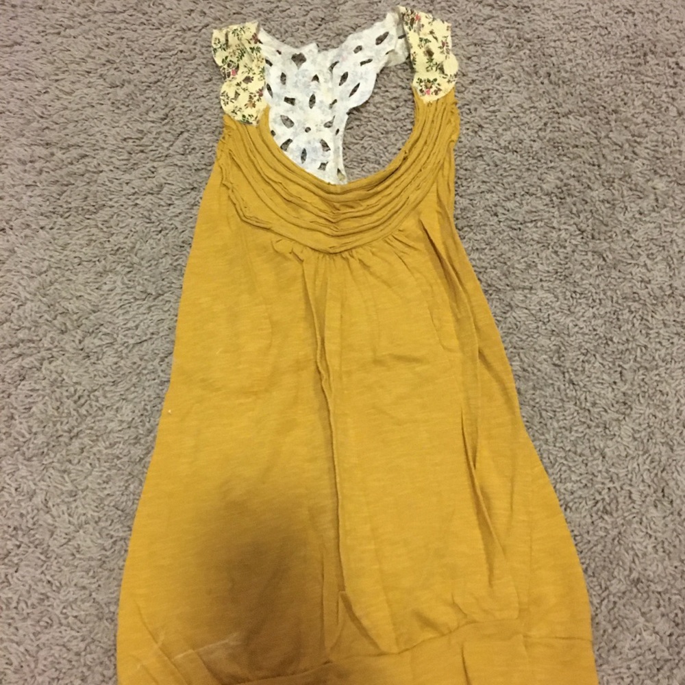 Mustard Tank Top